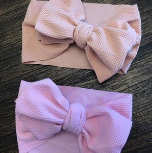 Knotted Headwrap • Large Bow Headband